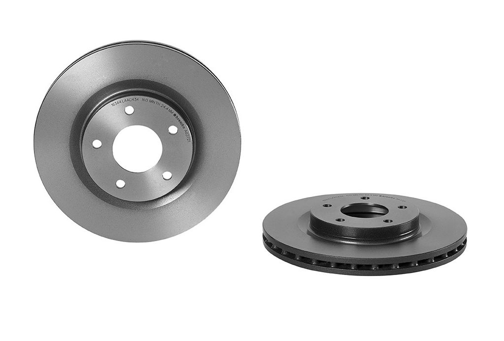 Brembo 09.A637.21 - Disc Brake Rotor, Vented