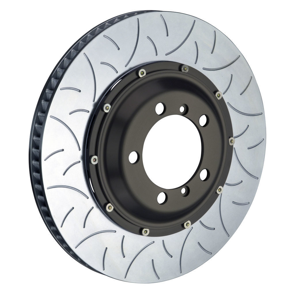 Brembo 103.9011A - Rotor Upgrade Kit, GT Series, Slotted, Type 3, 380mm x 34mm, 2-Piece Rotor