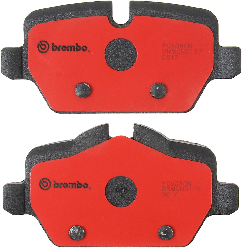 Brembo P06080N - Disc Brake Pad Set, 2-Wheel Set, Chamfered