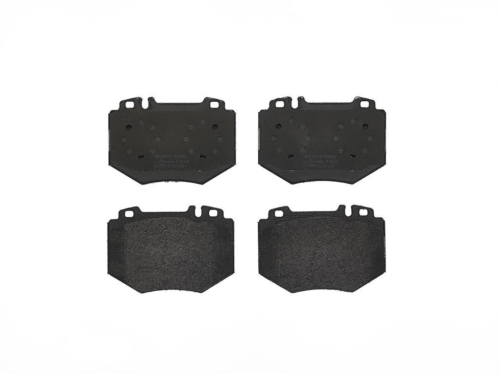 Brembo P50048 - Disc Brake Pad Set, 2-Wheel Set, Low-Metallic, FMSI - D985