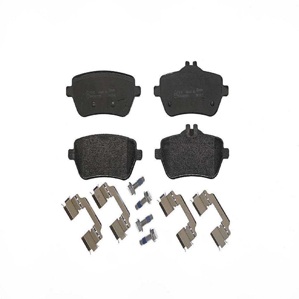Brembo P50103 - Disc Brake Pad Set, 2-Wheel Set, Low-Metallic, FMSI - D1689