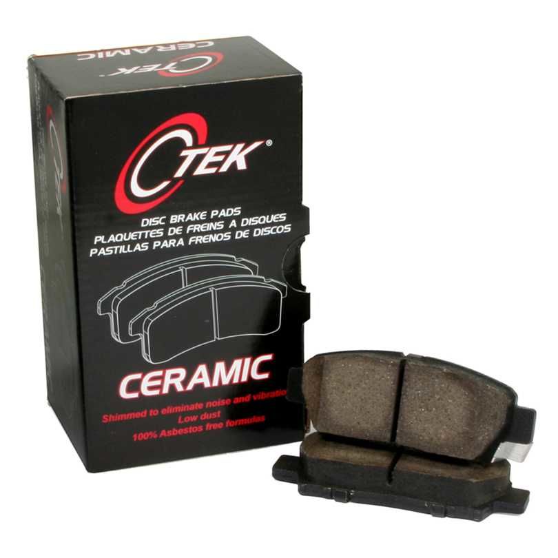 Disc Brake Pad Set-C-TEK Ceramic Brake Pads Front Centric 103.05980 