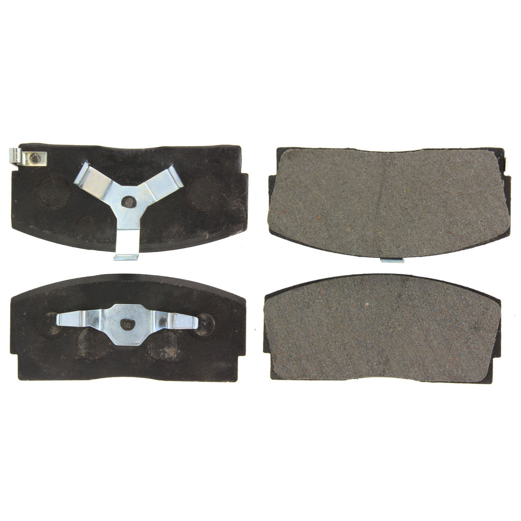 Centric 102.04560 - C-TEK Semi-Metallic Disc Brake Pad, with Shims, 2-Wheel Set