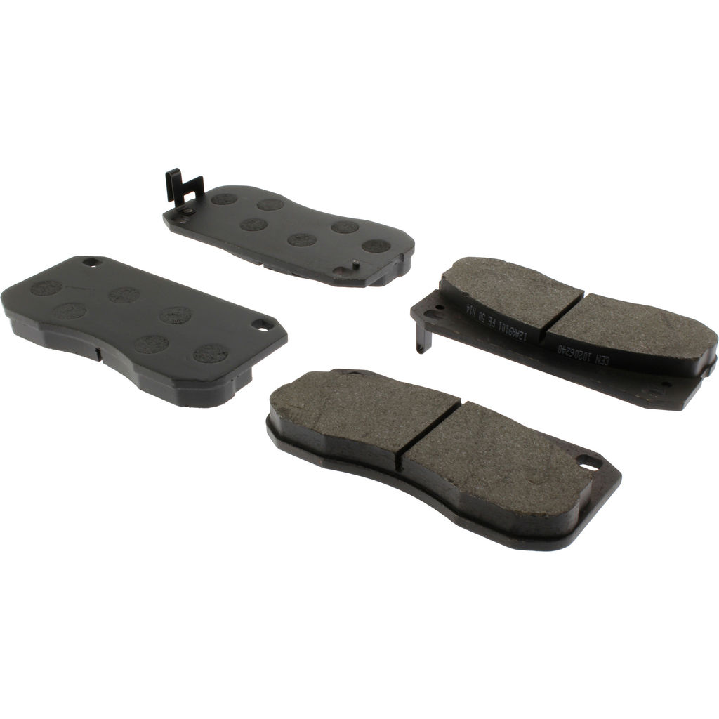 Centric 102.06240 - C-TEK Semi-Metallic Disc Brake Pad, with Shims, 2-Wheel Set