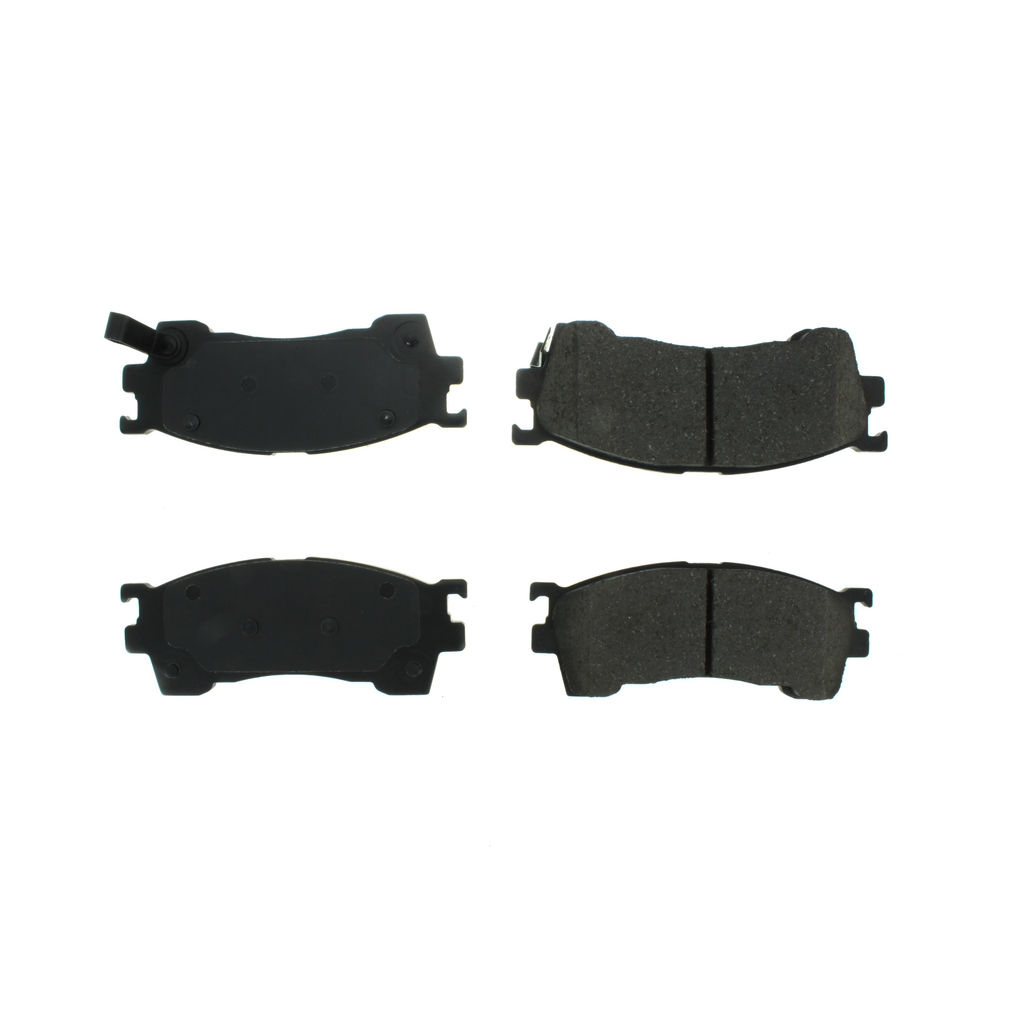 C-TEK Semi-Metallic Disc Brake Pad, with Shims, 2-Wheel Set