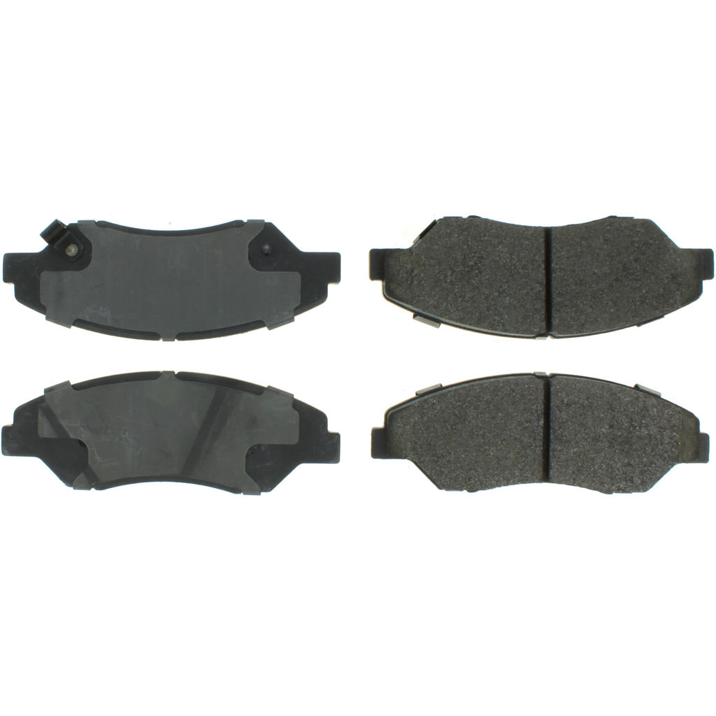 C-TEK Semi-Metallic Disc Brake Pad, with Shims, 2-Wheel Set