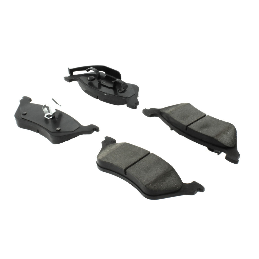 C-TEK Semi-Metallic Disc Brake Pad, with Shims, 2-Wheel Set