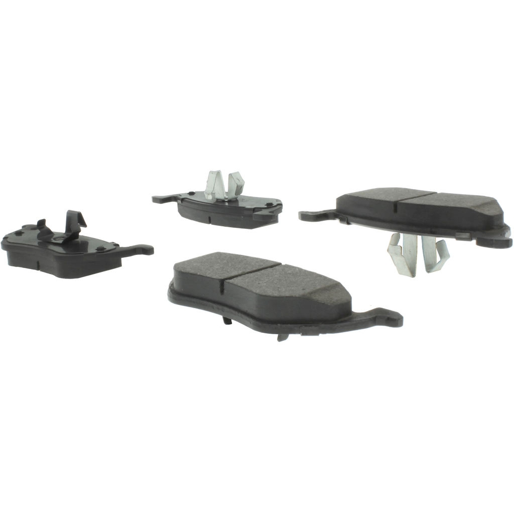 Centric 102.10550 - C-TEK Semi-Metallic Disc Brake Pad, with Shims, 2-Wheel Set