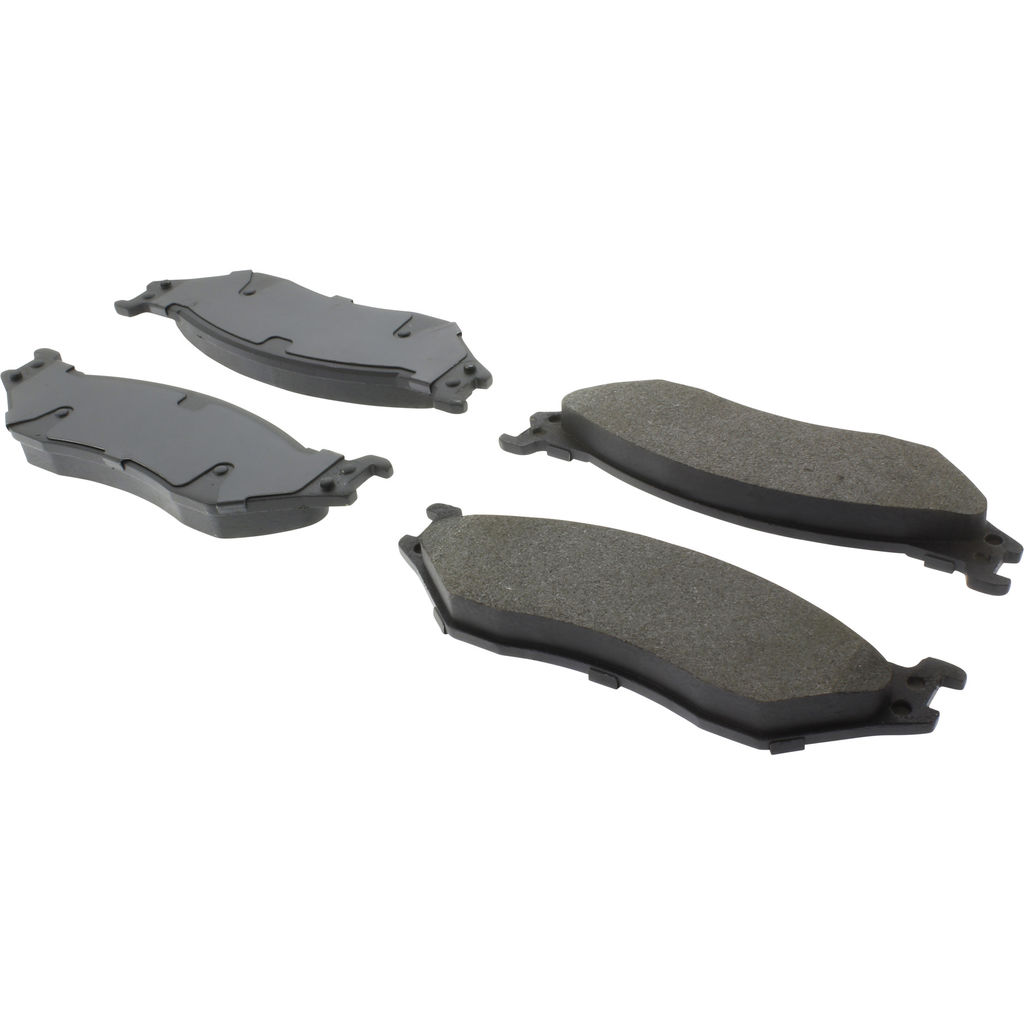 Centric 102.10660 - C-TEK Semi-Metallic Disc Brake Pad, with Shims, 2-Wheel Set