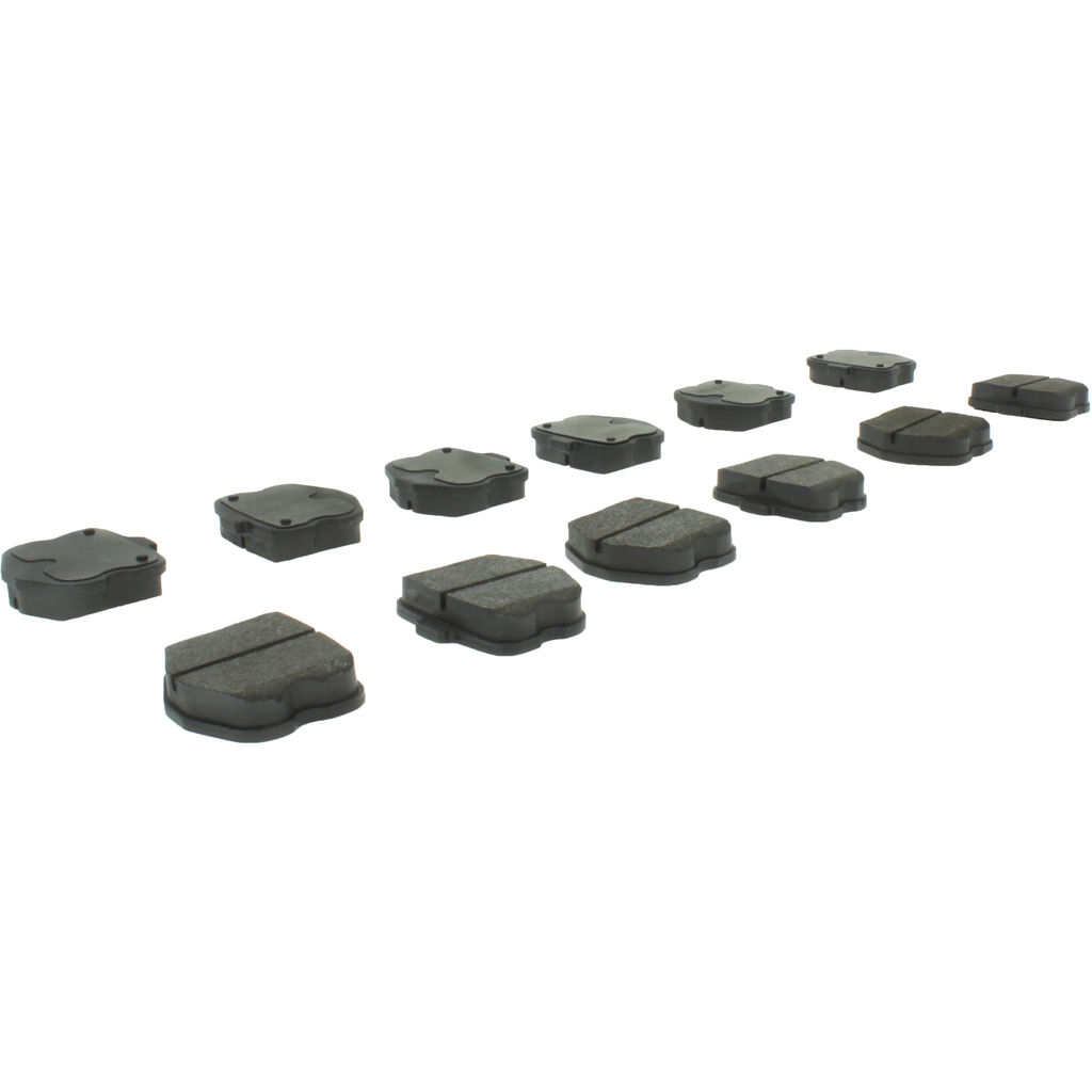 C-TEK Semi-Metallic Disc Brake Pad, with Shims, 2-Wheel Set