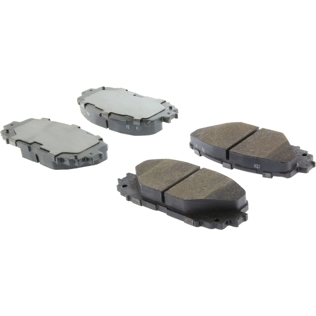 Centric 102.16280 - C-TEK Semi-Metallic Disc Brake Pad, with Shims, 2-Wheel Set