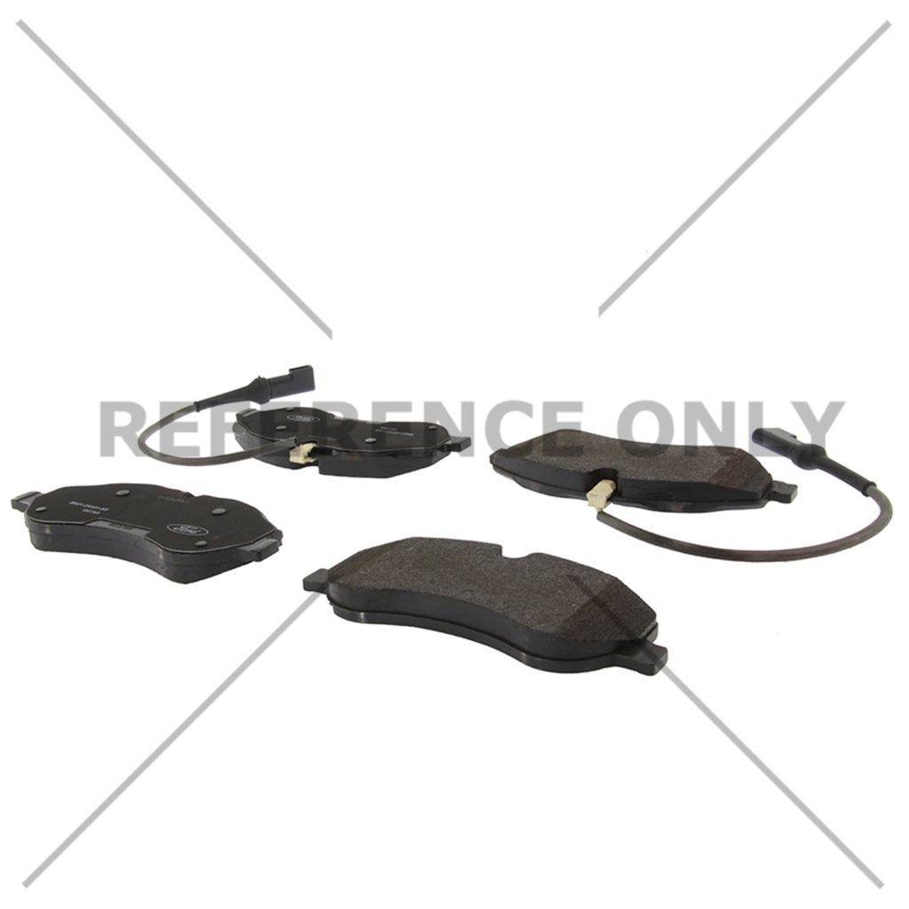 C-TEK Semi-Metallic Disc Brake Pad, with Shims, 2-Wheel Set