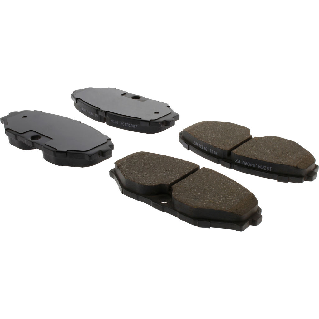 C-TEK Ceramic Disc Brake Pad, with Shims, 2-Wheel Set