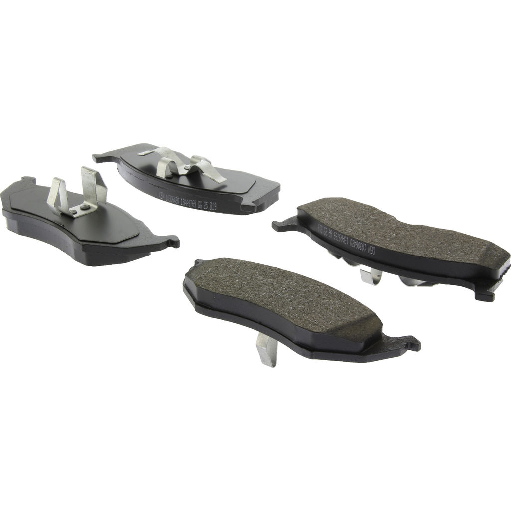 C-TEK Ceramic Disc Brake Pad, with Shims, 2-Wheel Set
