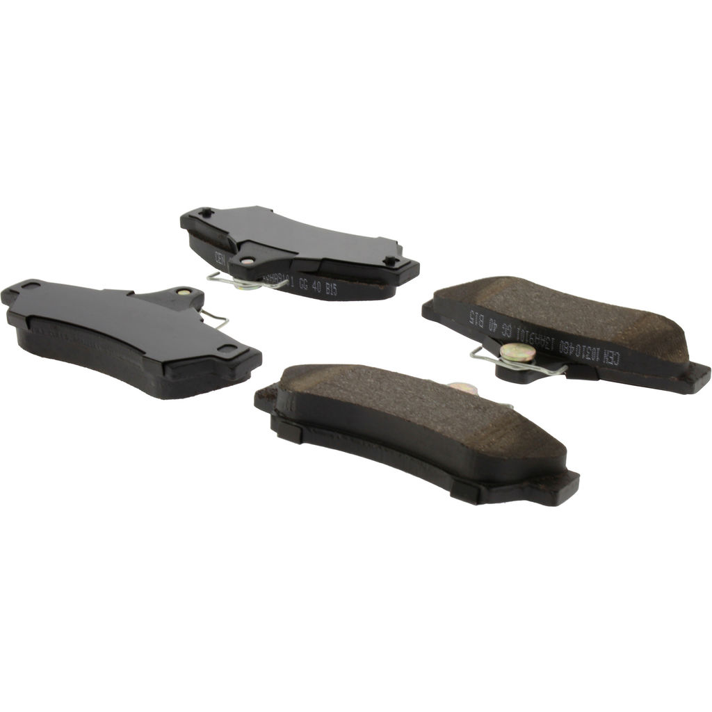 C-TEK Ceramic Disc Brake Pad, with Shims, 2-Wheel Set