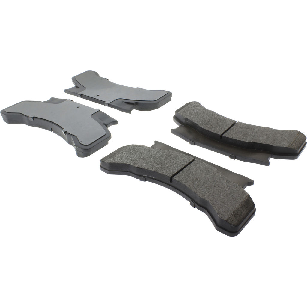 Centric 104.02240 - Posi Quiet Semi-Metallic Disc Brake Pad Set, with Hardware, 2-Wheel Set