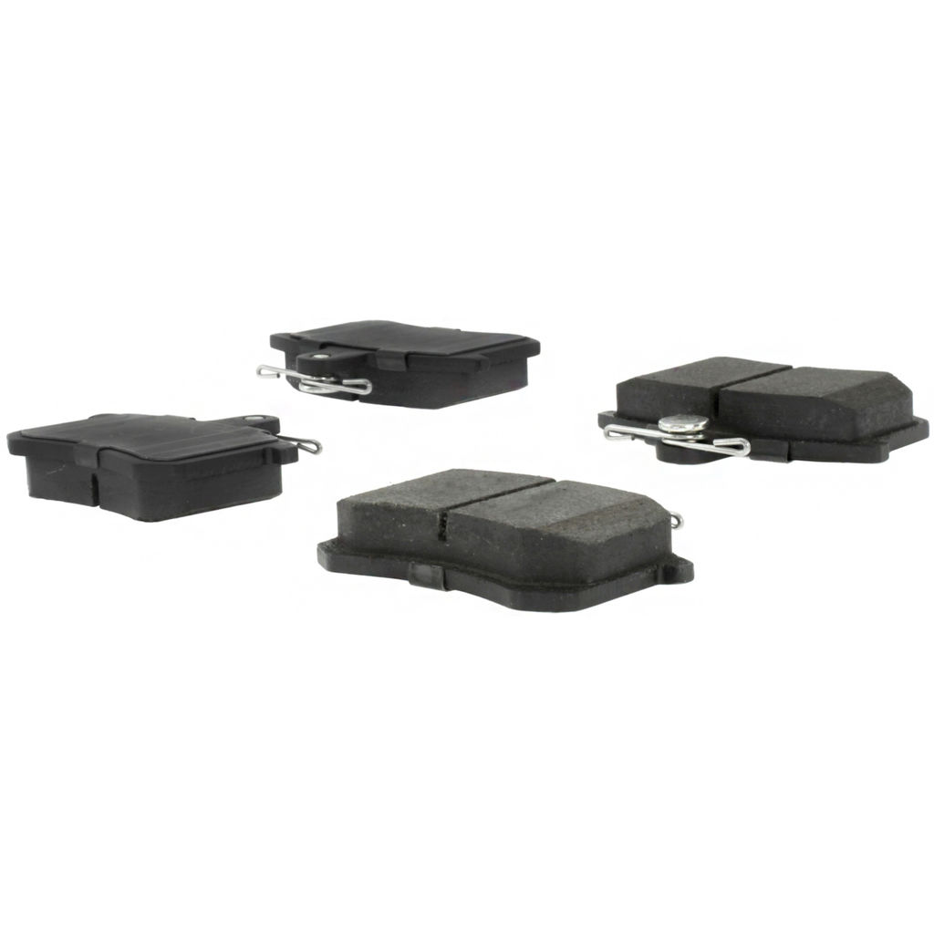 Posi Quiet Semi-Metallic Disc Brake Pad Set, with Hardware, 2-Wheel Set