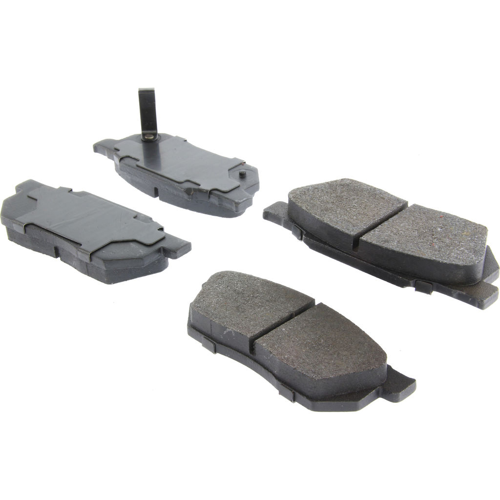 Posi Quiet Semi-Metallic Disc Brake Pad Set, 2-Wheel Set