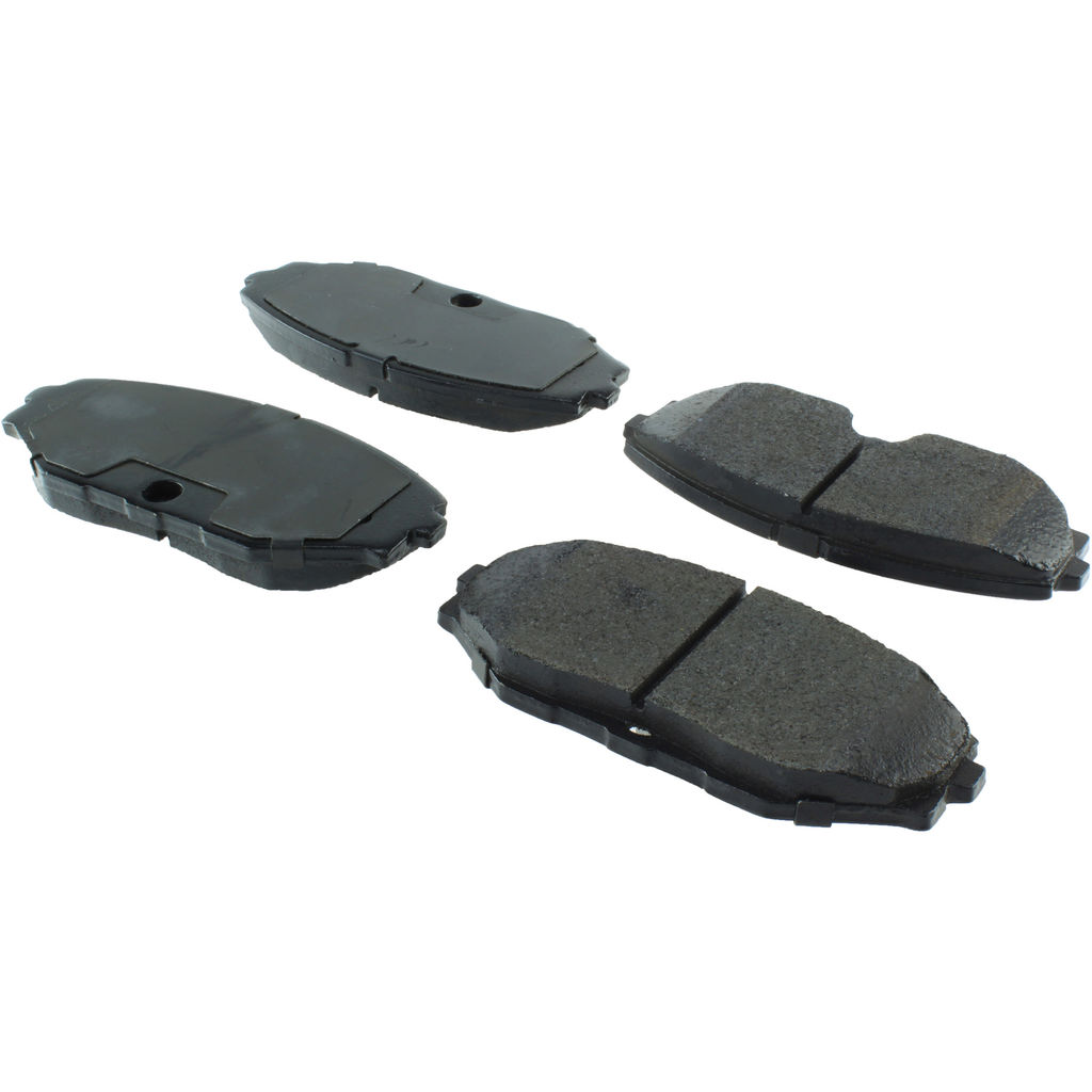 Posi Quiet Semi-Metallic Disc Brake Pad Set, with Hardware, 2-Wheel Set