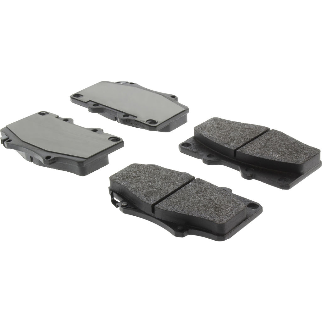 Posi Quiet Semi-Metallic Disc Brake Pad Set, with Hardware, 2-Wheel Set