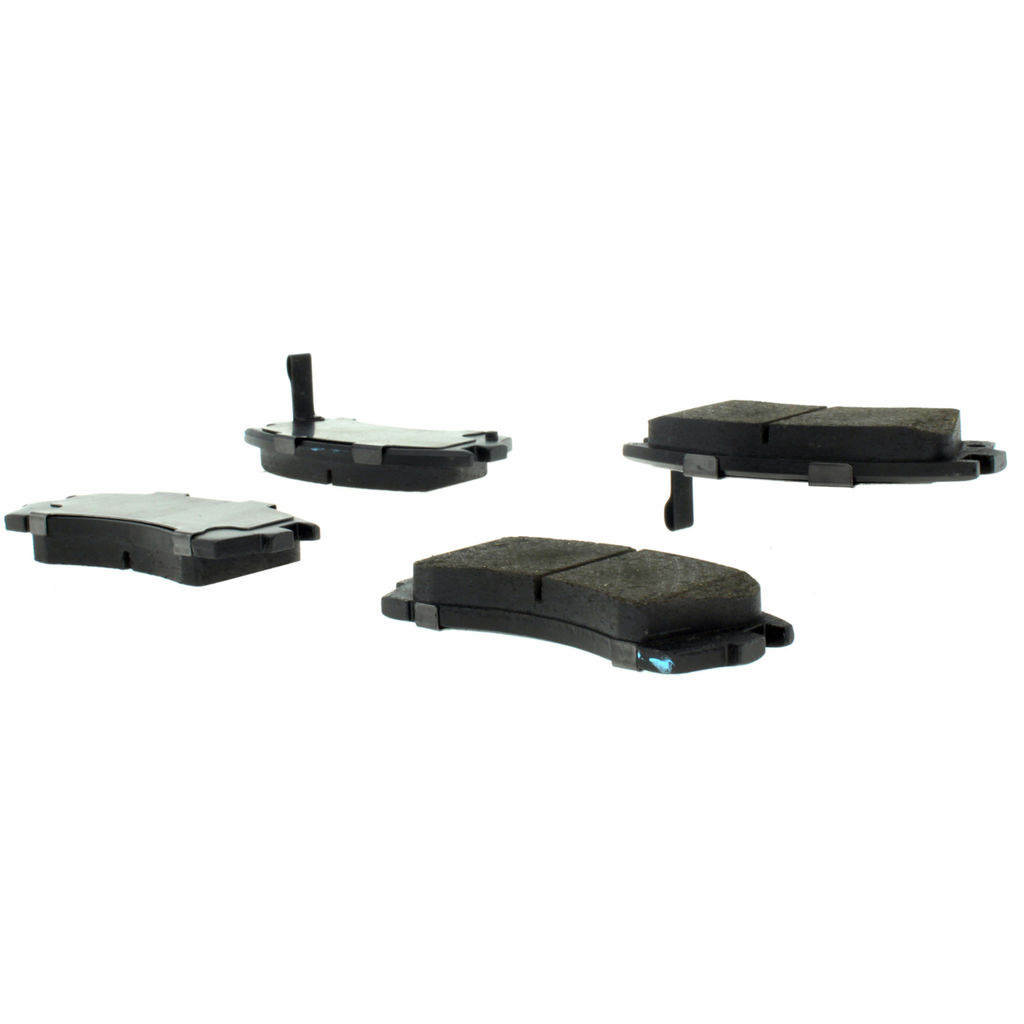 Posi Quiet Semi-Metallic Disc Brake Pad Set, with Hardware, 2-Wheel Set