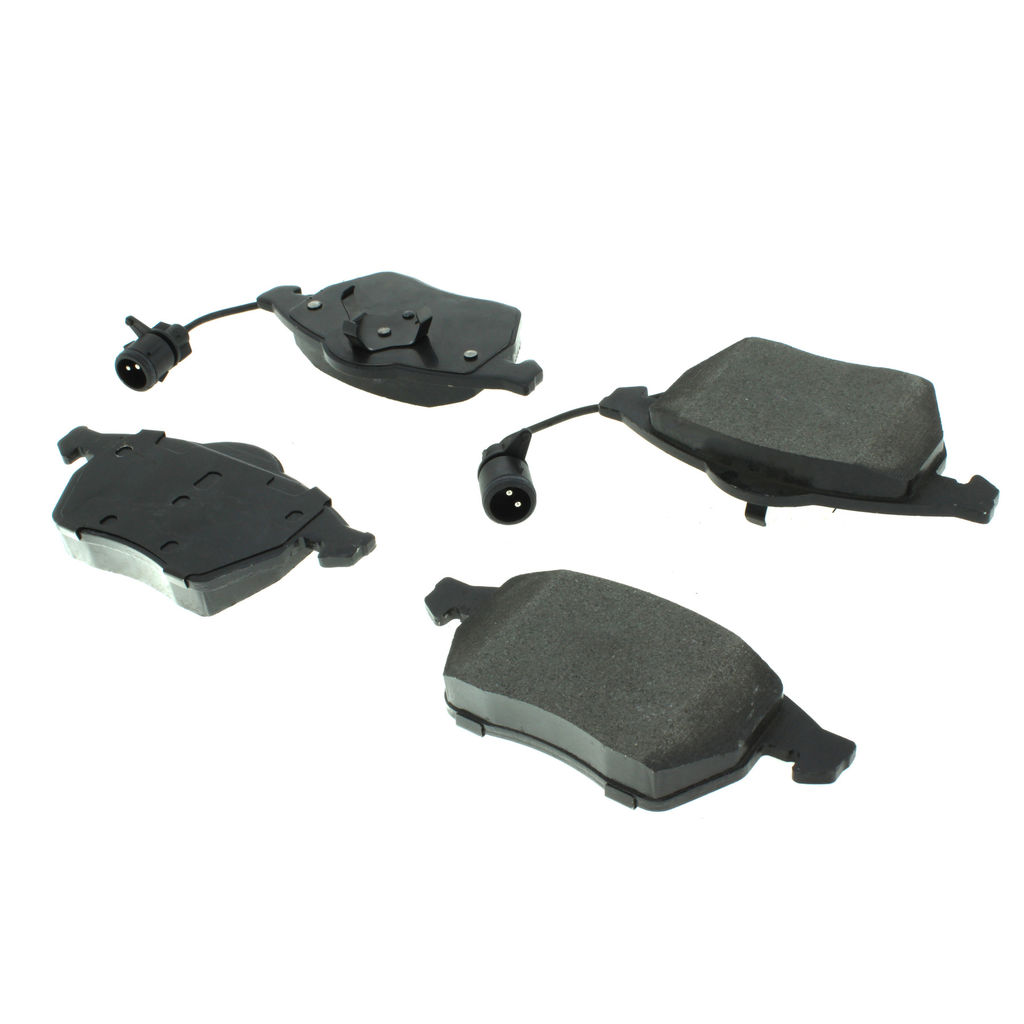 Posi Quiet Semi-Metallic Disc Brake Pad Set, with Hardware, 2-Wheel Set