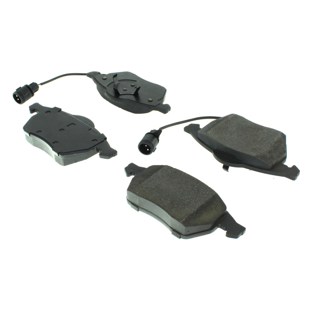 Posi Quiet Semi-Metallic Disc Brake Pad Set, with Hardware, 2-Wheel Set