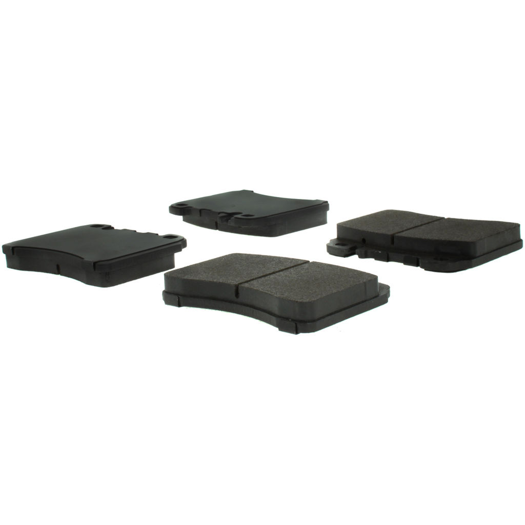 Posi Quiet Semi-Metallic Disc Brake Pad Set, with Hardware, 2-Wheel Set