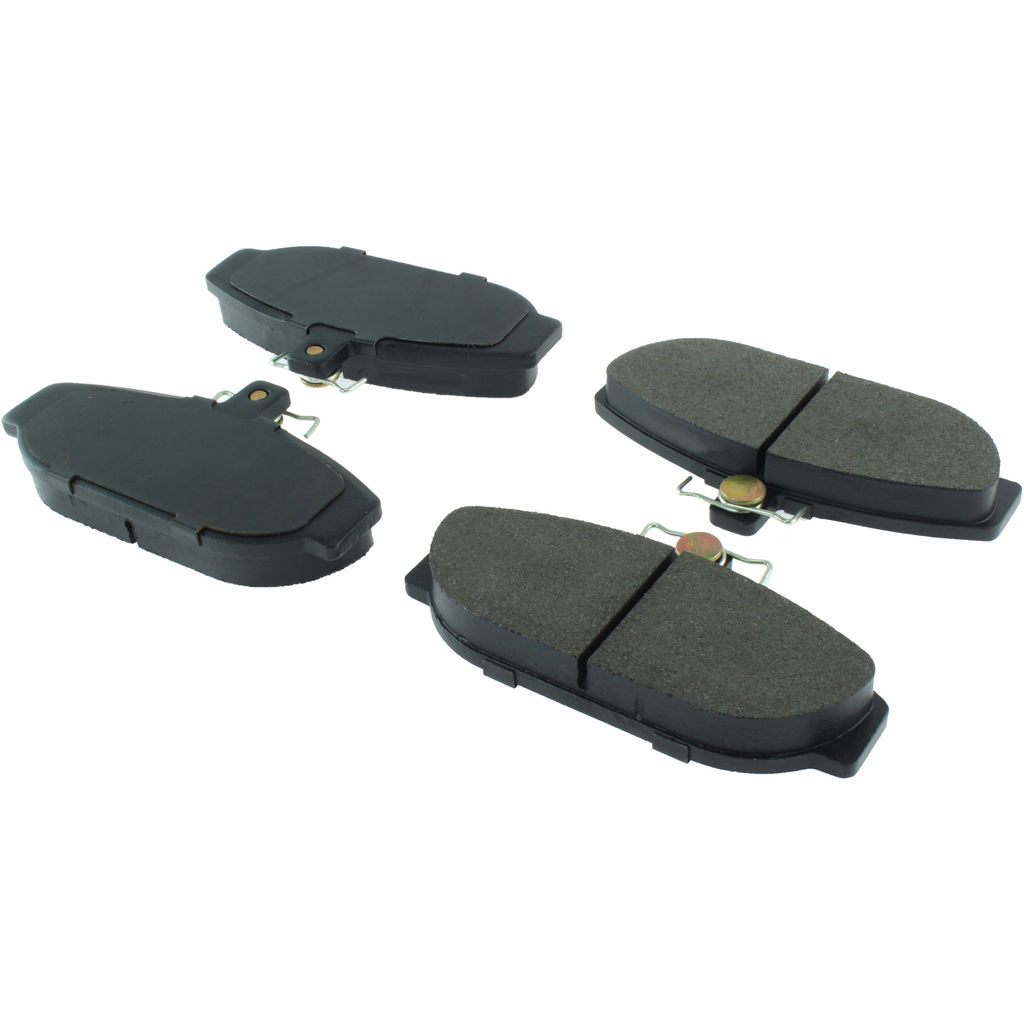 Posi Quiet Semi-Metallic Disc Brake Pad Set, with Hardware, 2-Wheel Set