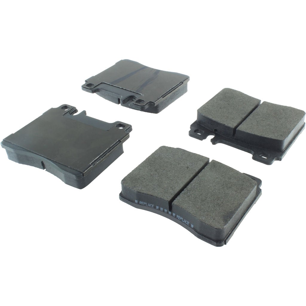 Posi Quiet Semi-Metallic Disc Brake Pad Set, with Hardware, 2-Wheel Set