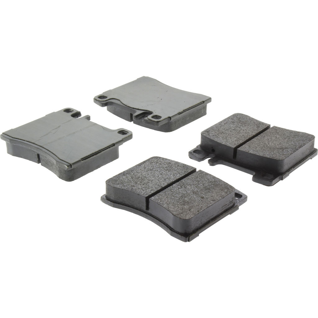 Posi Quiet Semi-Metallic Disc Brake Pad Set, with Hardware, 2-Wheel Set
