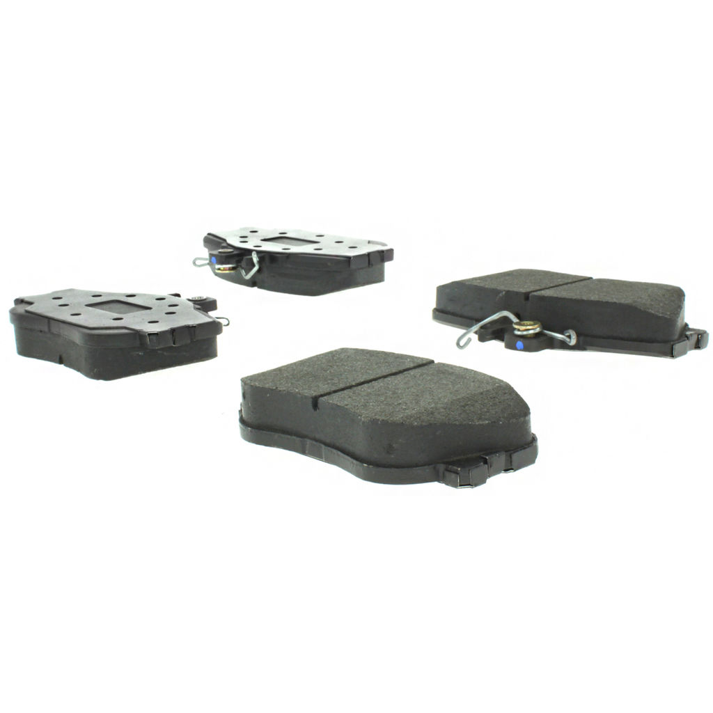 Posi Quiet Semi-Metallic Disc Brake Pad Set, with Hardware, 2-Wheel Set