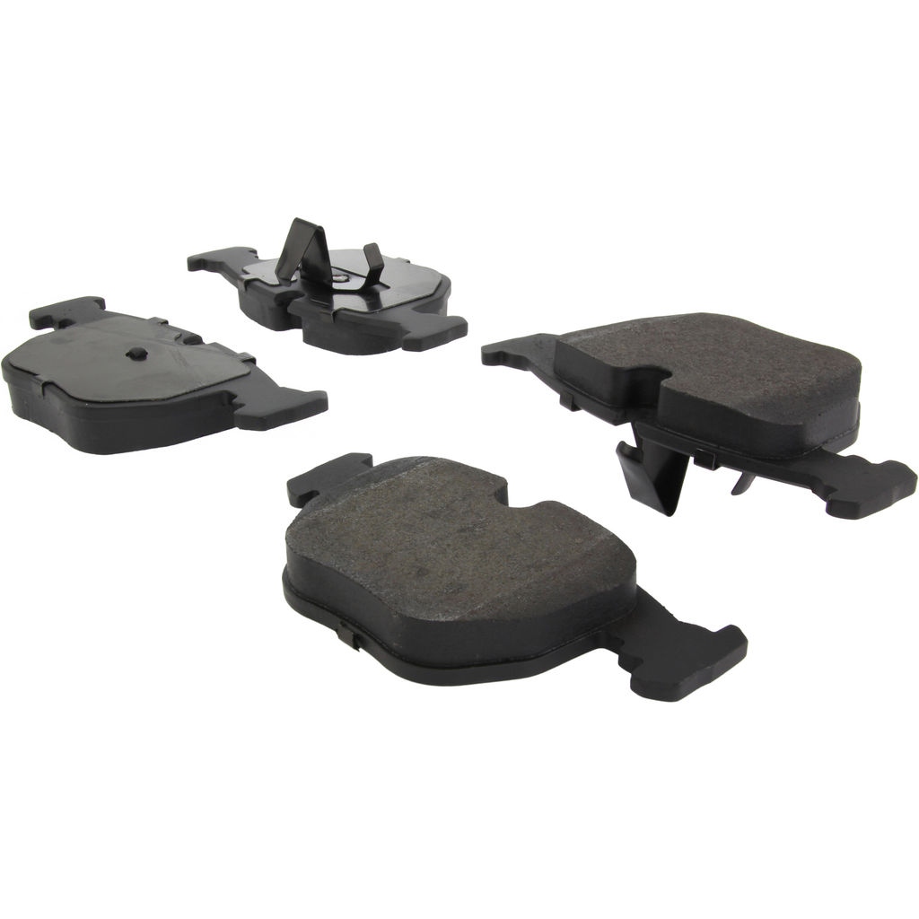 Posi Quiet Semi-Metallic Disc Brake Pad Set, with Hardware, 2-Wheel Set