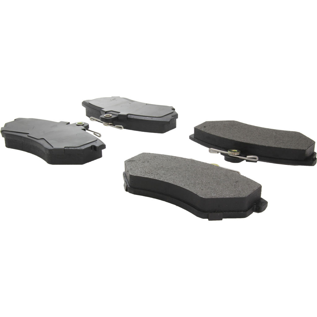 Posi Quiet Semi-Metallic Disc Brake Pad Set, with Hardware, 2-Wheel Set