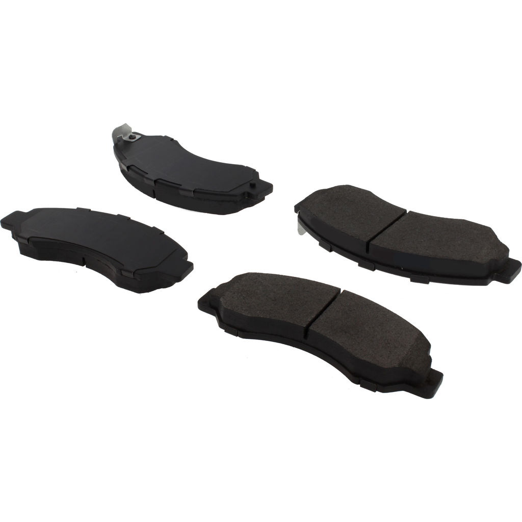 Centric 104.07010 - Posi Quiet Semi-Metallic Disc Brake Pad Set, with Hardware, 2-Wheel Set