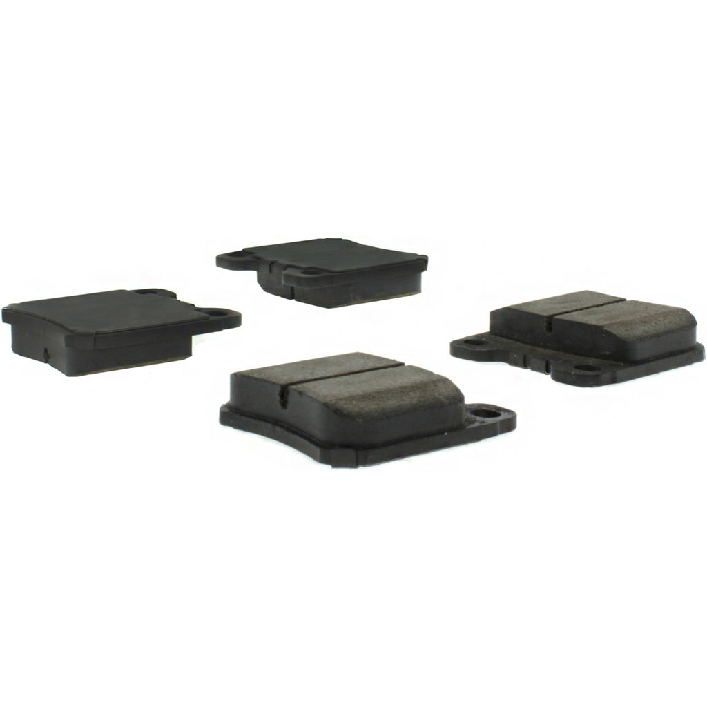 Posi Quiet Semi-Metallic Disc Brake Pad Set, with Hardware, 2-Wheel Set