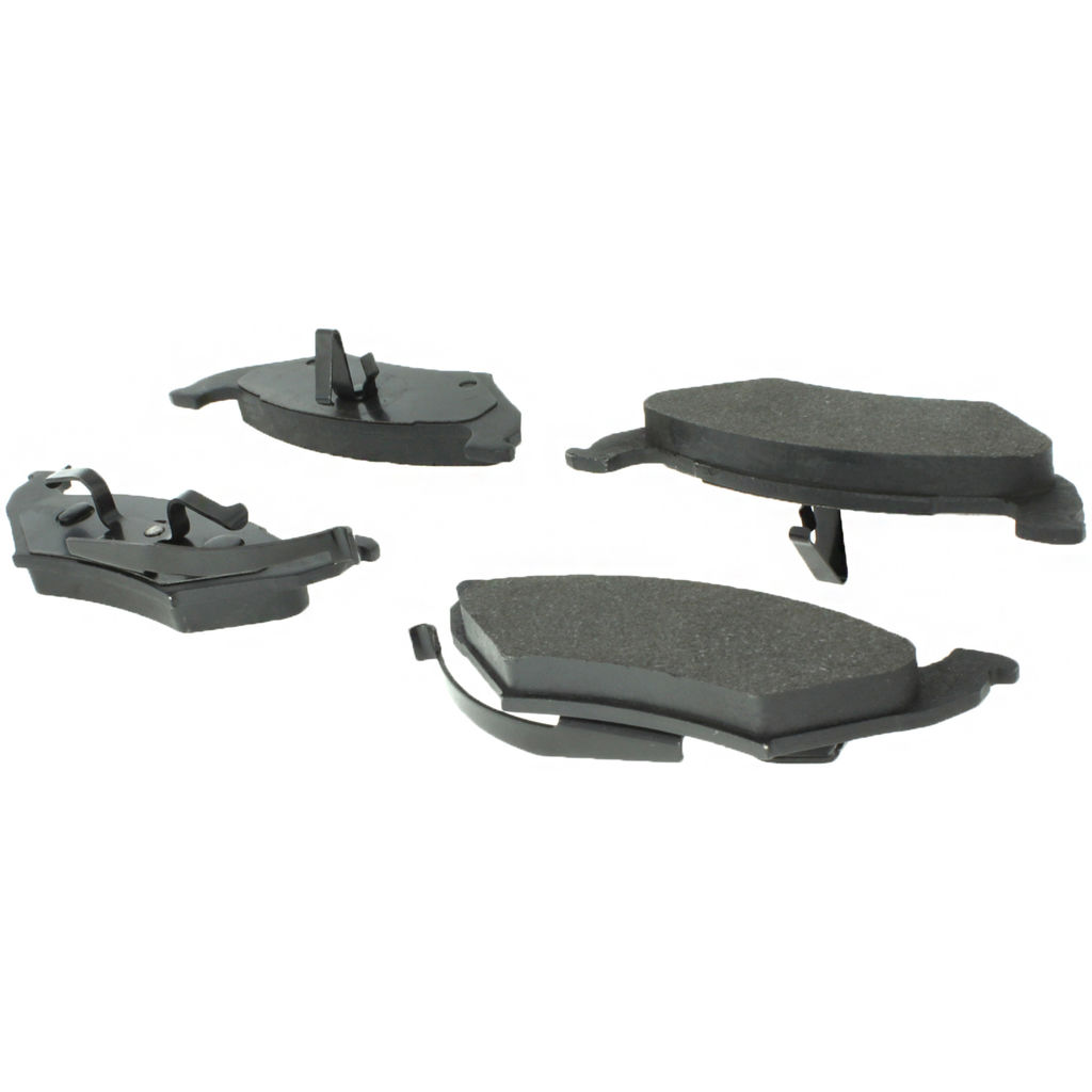 Posi Quiet Semi-Metallic Disc Brake Pad Set, with Hardware, 2-Wheel Set