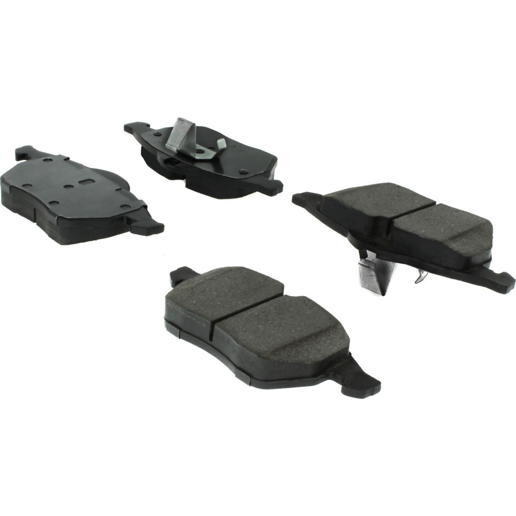 Posi Quiet Semi-Metallic Disc Brake Pad Set, with Hardware, 2-Wheel Set