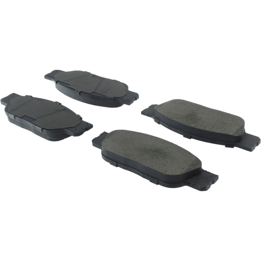 Posi Quiet Semi-Metallic Disc Brake Pad Set, with Hardware, 2-Wheel Set