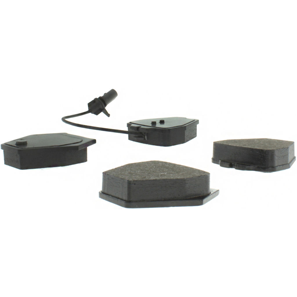 Posi Quiet Semi-Metallic Disc Brake Pad Set, with Hardware, 2-Wheel Set