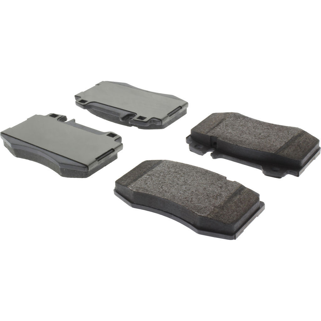 Posi Quiet Semi-Metallic Disc Brake Pad Set, with Hardware, 2-Wheel Set