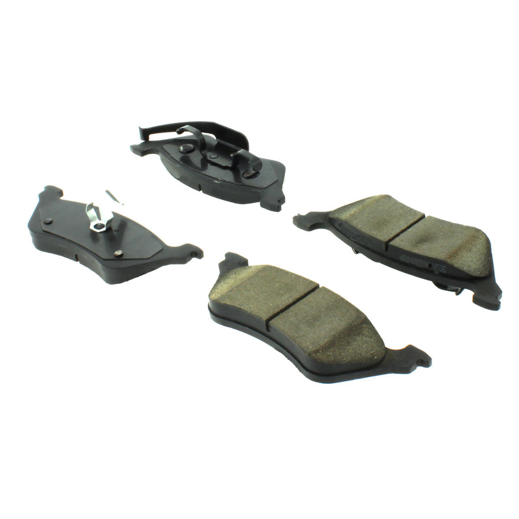 Posi Quiet Semi-Metallic Disc Brake Pad Set, 2-Wheel Set
