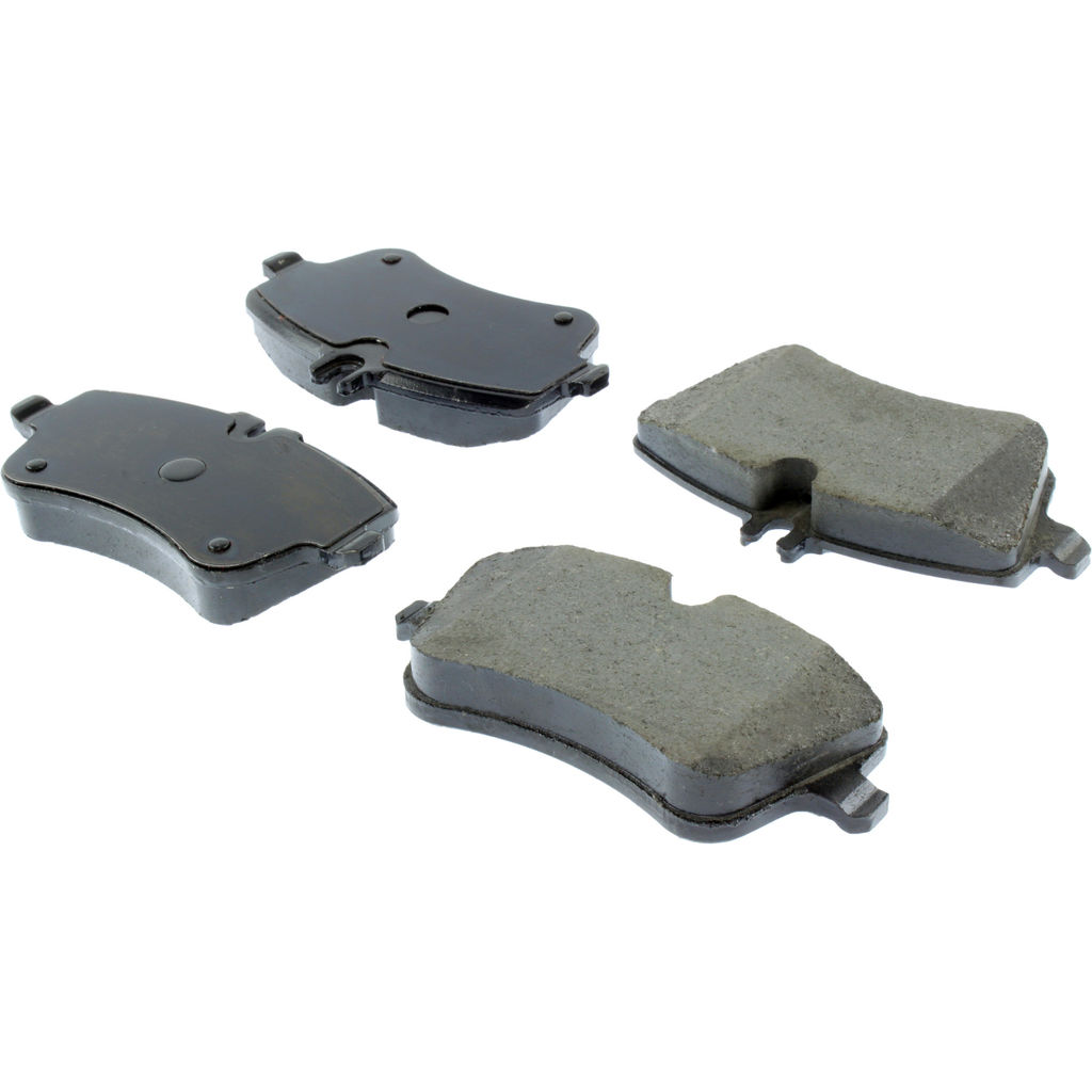Posi Quiet Semi-Metallic Disc Brake Pad Set, with Hardware, 2-Wheel Set
