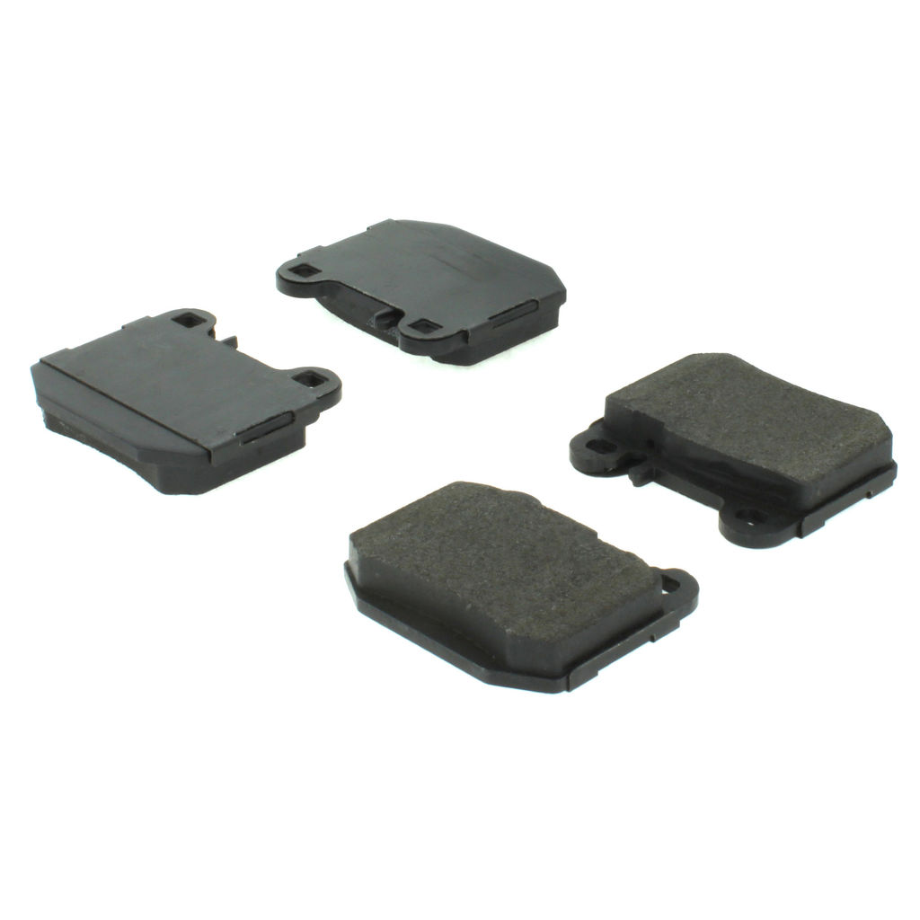 Posi Quiet Semi-Metallic Disc Brake Pad Set, with Hardware, 2-Wheel Set