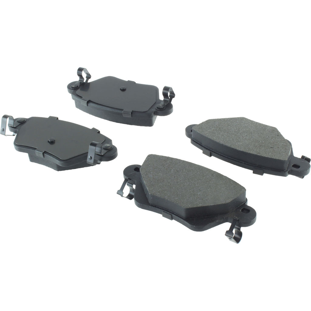Posi Quiet Semi-Metallic Disc Brake Pad Set, 2-Wheel Set