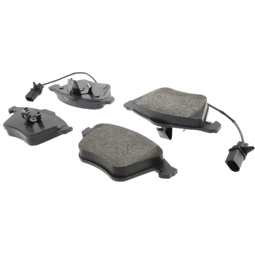 Posi Quiet Semi-Metallic Disc Brake Pad Set, with Hardware, 2-Wheel Set