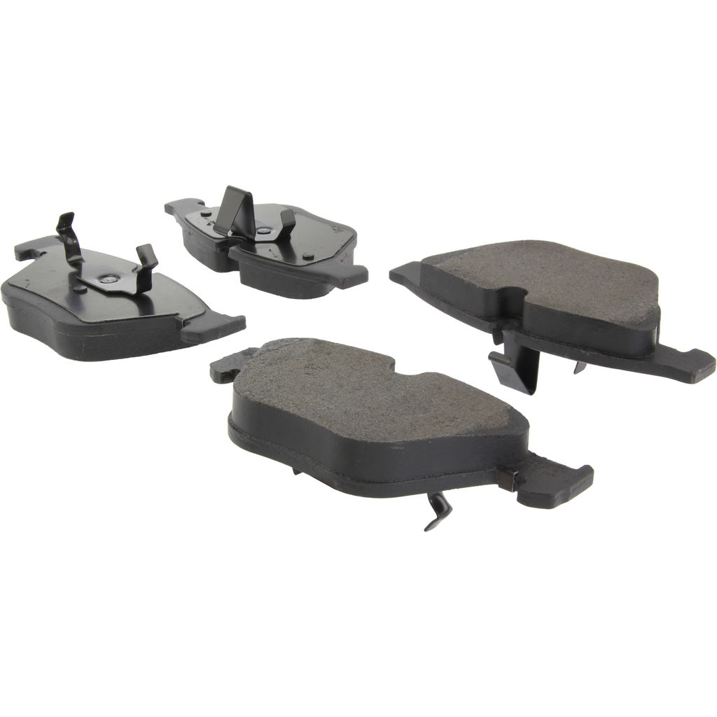 Posi Quiet Semi-Metallic Disc Brake Pad Set, with Hardware, 2-Wheel Set