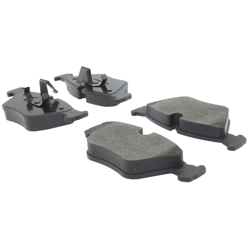 Posi Quiet Semi-Metallic Disc Brake Pad Set, with Hardware, 2-Wheel Set