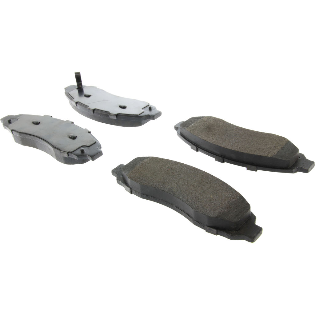 Centric 104.09620 - Posi Quiet Semi-Metallic Disc Brake Pad Set, with Hardware, 2-Wheel Set