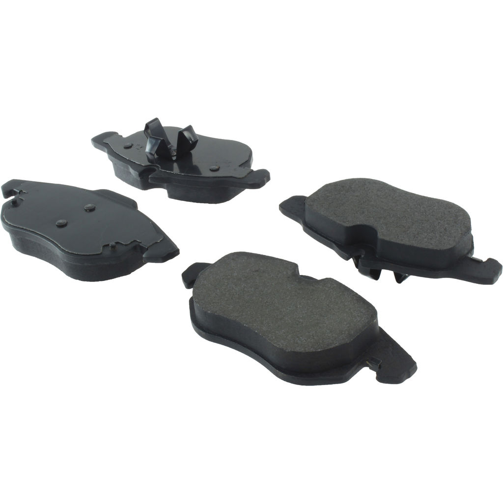 Posi Quiet Semi-Metallic Disc Brake Pad Set, with Hardware, 2-Wheel Set